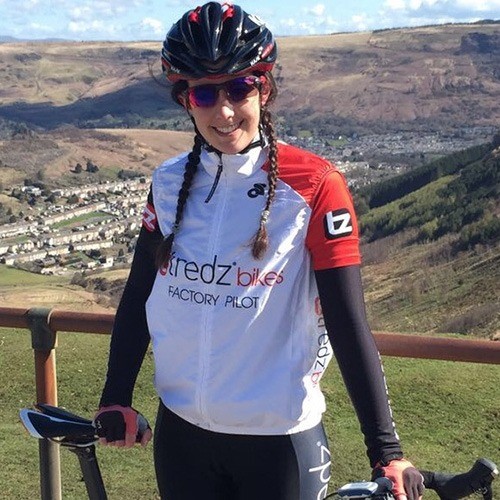 Former Team Tredz Rider Danni Flawn